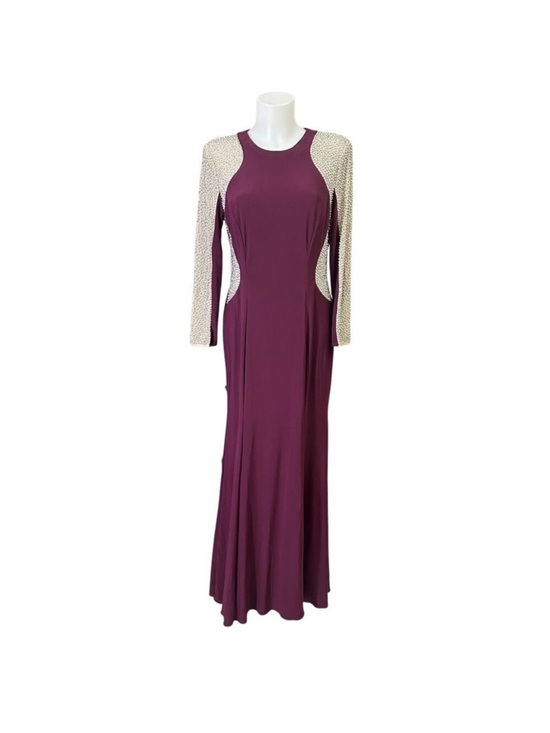 Xscape Dresses & Skirts - Xscape Evening Gown with Embellished Sleeves
